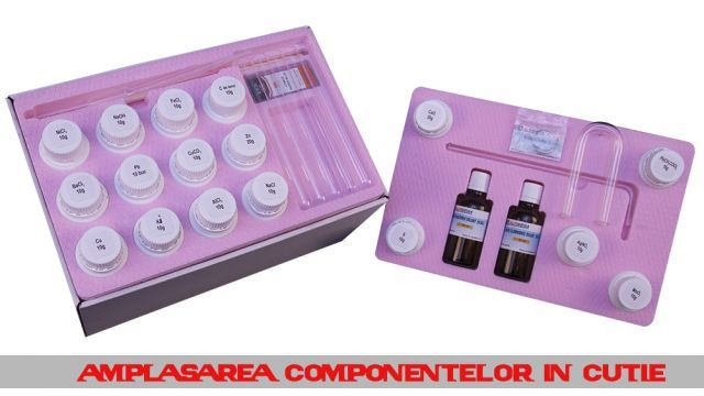 KIT 5. Substanțe compuse (Oxizi. Baze. Acizi. Saruri)  gimnaziu