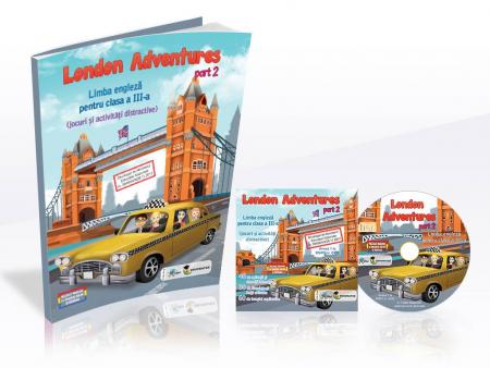 Edu London Adventures - Limba engleză pentru clasa a III-a - partea II