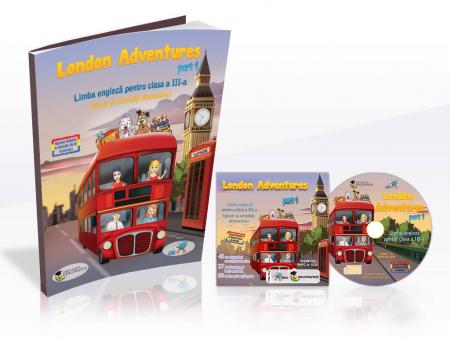 Edu London Adventures - Limba engleză pentru clasa a III-a - partea I