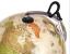 Glob geografic pamantesc iluminat -D= 250 mm - Lumea politica