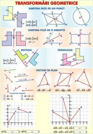 Ecuaţii de gradul II cu o necunoscută. Transformări geometrice
