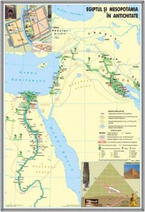 Egiptul si Mesopotamia -700x1000 mm