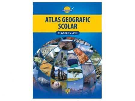 Atlas geografic şcolar pentru clasele V-VIII