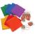 Geoboard multicolor- cu 5x5 pini - Set de 10 buc