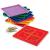 Geoboard multicolor- cu 5x5 pini - Set de 10 buc