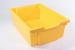 Cutie de stocare adâncă cu capac, tip Gratnells – Galbenă