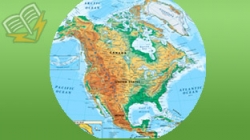 harta geografica a americii de nord